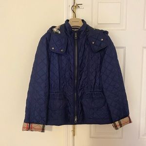 Burberry Brit | Navy Diamond Quilt Jacket
